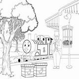 Thomas Fat Printable Coloring Controller Friends Train Tank Engine Toys Games Kids 2009 sketch template