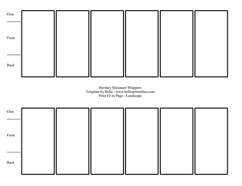 printable  candy bar wrapper template  word