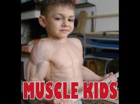 kid bodybuilding muscles