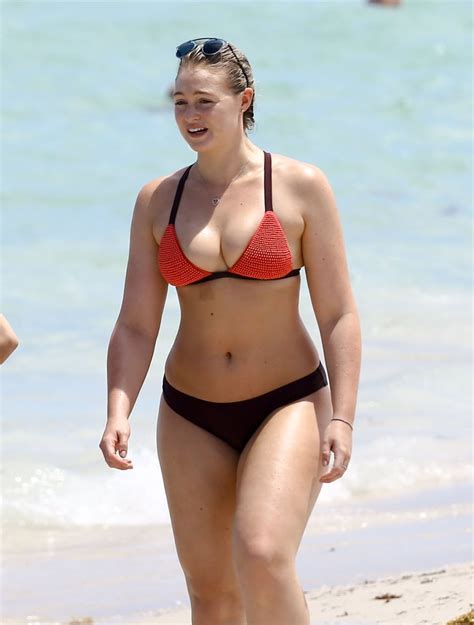 iskra lawrence in a bikini on the beach in miami july 2016 popsugar celebrity photo 15