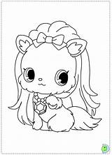 Coloring Jewelpet Pages Dinokids Close Popular sketch template