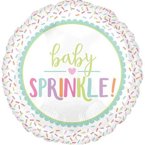 baby sprinkle balloon image  sprinkle party baby sprinkle
