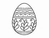 Mandala Easter Egg Coloring Coloringcrew sketch template