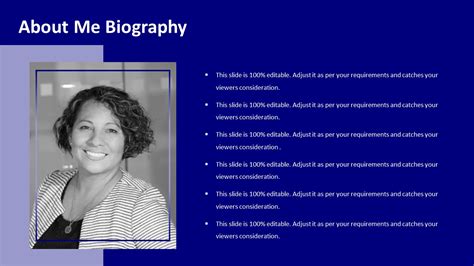 biography  template