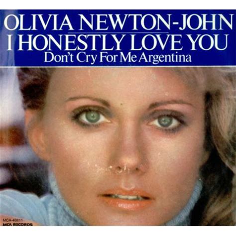 Olivia Newton John I Honestly Love You Us Promo 7 Vinyl Single 7 Inch