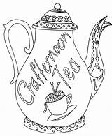 Colouring Tea Competition Crafternoon Coloring Books Haven Heard Fact Longer Case Children Adult Just sketch template
