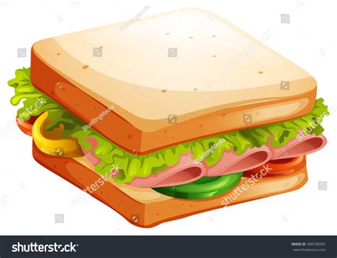 sandwich clipart images stock   objects vectors