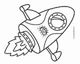 Rocket Coloring Pages Kids Printable Space Drawing Ship Clipart Rockets Color Sheet Simple Template Cliparts Print League Raccoon Colouring Sheets sketch template