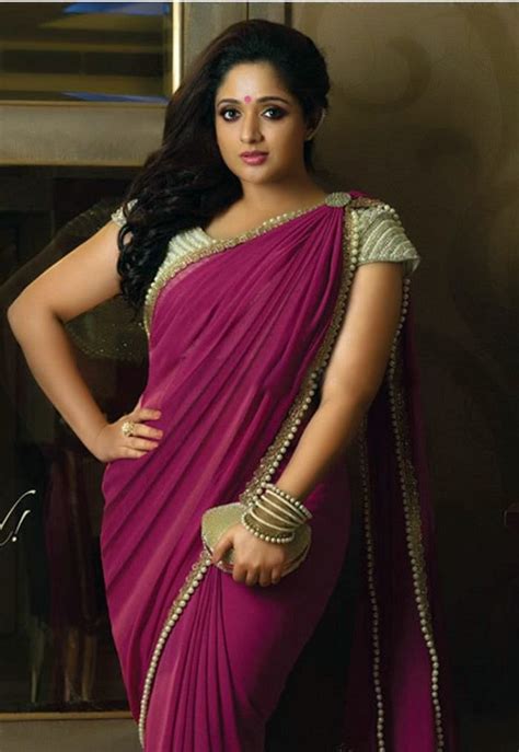 Kavya Madhavan Hot In Saree Saree Models Modern Saree Elegant Saree
