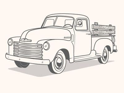 truck illustration truck coloring pages truck art coloring pages