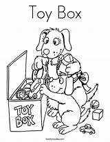 Coloring Toys Clean Time Put Away Toy Box Help Tell Thankful Show Friends Play Shannon David Too Many Pass Pages sketch template
