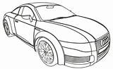 Audi R8 Coloring Pages Ausmalbilder Gratis sketch template