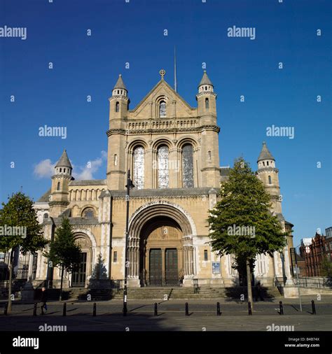 saint annes cathedral belfast stock photo alamy