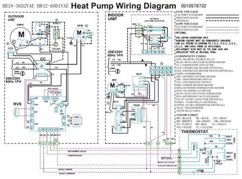 trane heat pump wiring diagram heat pump compressor fan wiring projects   pinterest