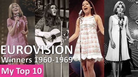 Eurovision Winners 1960 – 1969 – My Top 13 Youtube