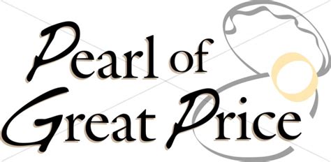 Pearl Of Great Price New Testament Clipart