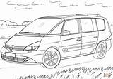 Renault Coloring Espace Pages Duster Supercoloring Drawing Plymouth Template sketch template