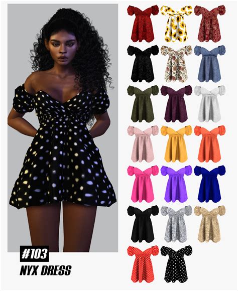 simsdom timmy top rave sims  dresses sims  mods