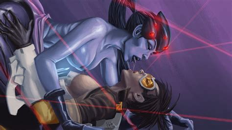 Widowmaker And Tracer By Hardcase Hentai Foundry