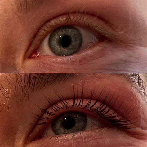 lash lift difference   flutters lash spa