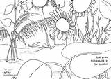 Minibeasts Garden Colouring Pages Some Add Minibeast Kids sketch template