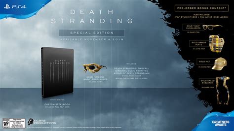 death stranding here s the various editions available