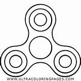 Spinner Fidget Ultracoloringpages Spinners sketch template