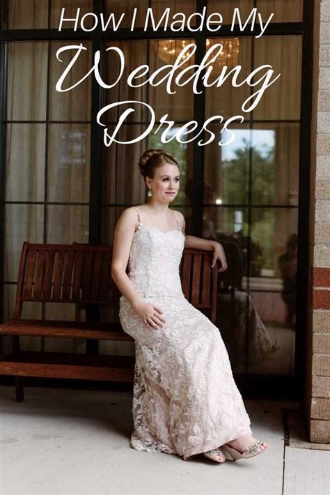 How I Made My Own Wedding Dress Diy Wedding Dress Sewing Wedding