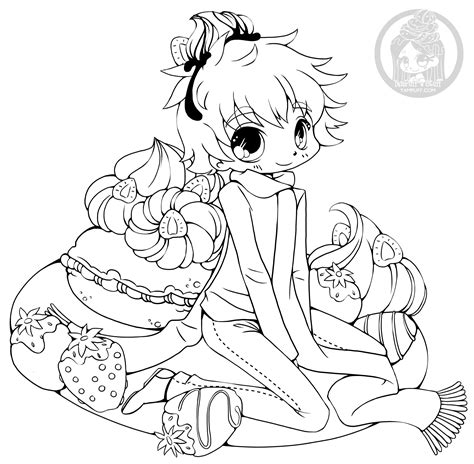 ideas chibi girls coloring pages home family style  art