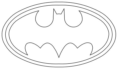 batman logo coloring page supportive guru ukup