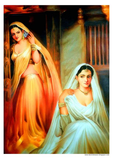 At The Door Best And Beautiful Paintings Of Indian