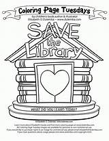 Library Coloring Pages Week Book National Tuesday Color Dulemba Kids Colouring Sheets Printables Popular 2010 Azcoloring Coloringhome sketch template