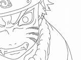 Naruto Coloring Pages Nine Face Fox Tailed Angry Tails Xbox Anime Controller Sheets Color Getcolorings Shippuden Lineart Uzumaki Sasuke Printable sketch template