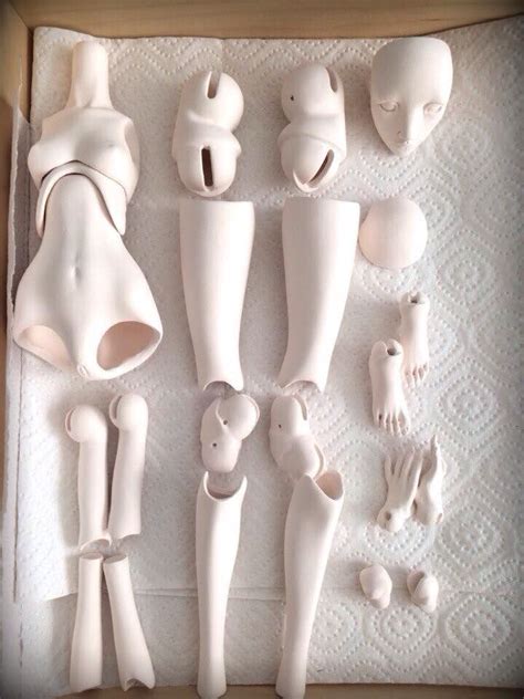 working process by sp dolls by olga good ball jointed dolls polymer