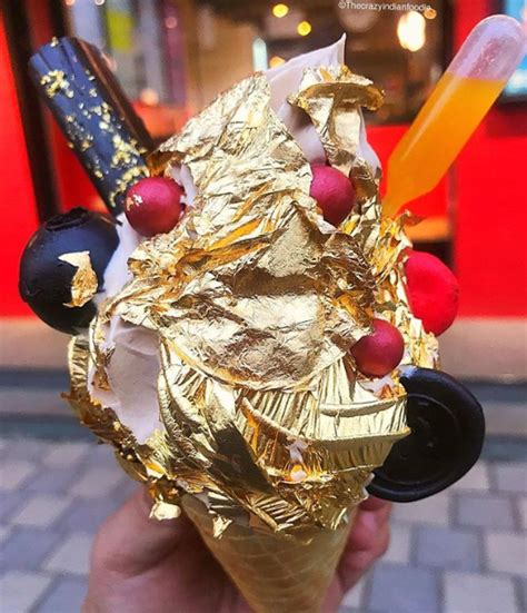 gold ice creamlots  chocolate  carat gold  ice cream bappi da   proud