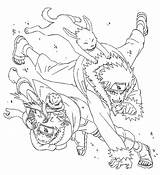 Naruto Coloring Pages Kiba sketch template