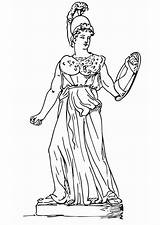 Athena Grande sketch template
