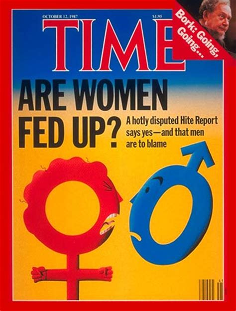 time magazine cover hite report oct 12 1987 sex women society