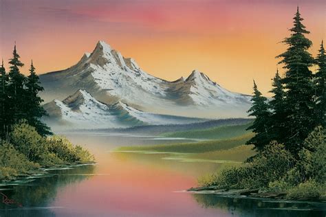 Where Are Bob Ross’s Paintings Man Of Many
