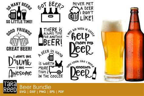 beer svg  cut files  crafters