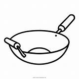 Wok Drawing Vessel Pan Cooking Icon Coloring Stirfry Stir Asian Paintingvalley Sketch Iconfinder Template sketch template