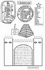 Babilonesi Ishtar Hammurabi Mesopotamia Giochiecolori Insegnare Elementare Quarta Antica Attività Ziqqurat Babilonese Lapbook Egitto Sociali Scienze Insegnamento Geografia Cruciverba Sumeri sketch template