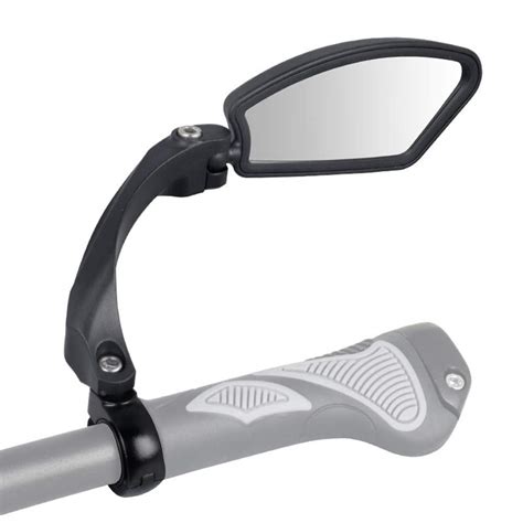 schimer bicycle rearview mirror handlebar bike mirror hd impact resistant glass lens
