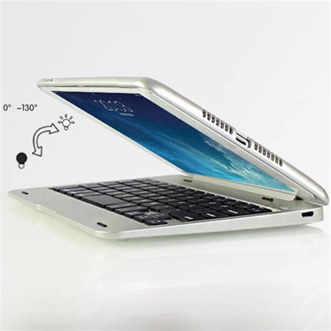 ipad mini  bluetooth keyboard case folio smart stand case shell cover  wireless
