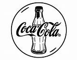 Cola Coca Coloring Coke Bottle Drawing Pages Printable Pop Color Getdrawings Getcolorings sketch template