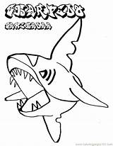 Coloring Shark Pages Pokemon Lavagirl Sharkboy Printable Color Hungry Sharks Scary Curtain Thresher Cute Getcolorings Getdrawings Fish Cartoons Print Colorings sketch template