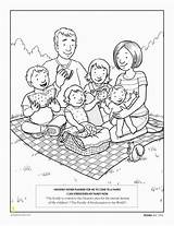 Father Honor Mother Coloring Thy Pages Divyajanani sketch template