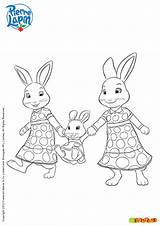 Lapin Coloriage sketch template