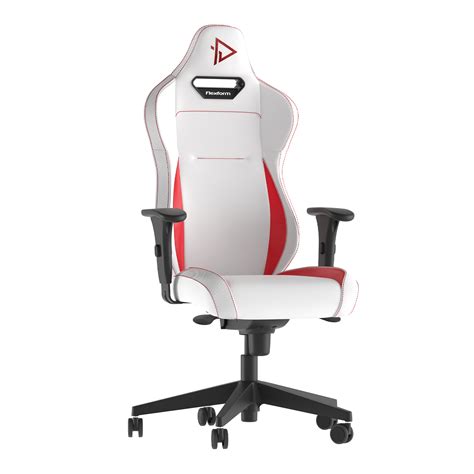 Cadeira Gamer Flexform Delta White N Red Flexform