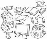 Schule Malvorlage Kostenlose Ausmalbild Libro Ausmalen Zum école Grundschule Illustrations Schulanfang Einschulung sketch template